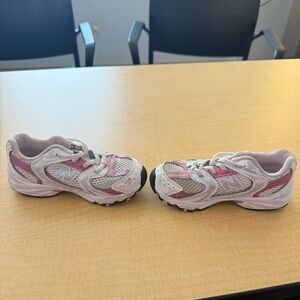 New Balance Kids' Sneakers in Pink and White